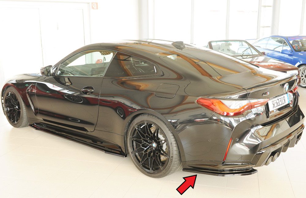Splitter lateral trasero Rieger para BMW M4 G82/G83