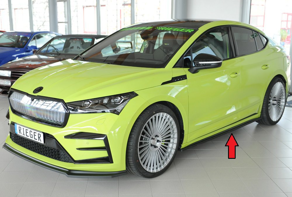 Extensión de talonera Rieger para Skoda Enyaq NY