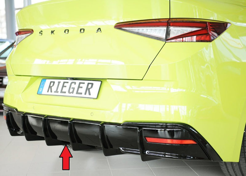 Difusor trasero Rieger para Skoda Enyaq NY – para coches sin enganche