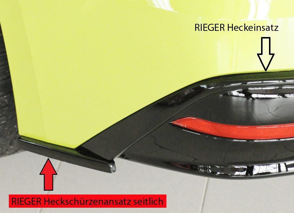 Splitter lateral trasero Rieger para Skoda Enyaq NY