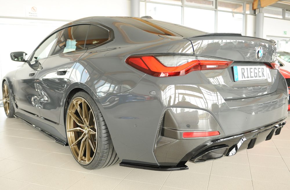 Splitter lateral trasero Rieger para BMW Serie 4/i4 G26