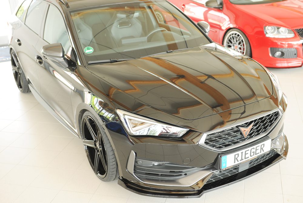 Splitter delantero Rieger para Cupra Leon KL (antes del facelift)