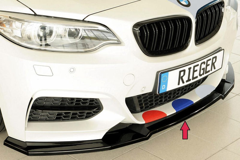 Splitter delantero Rieger para BMW Serie 2 F22/F23