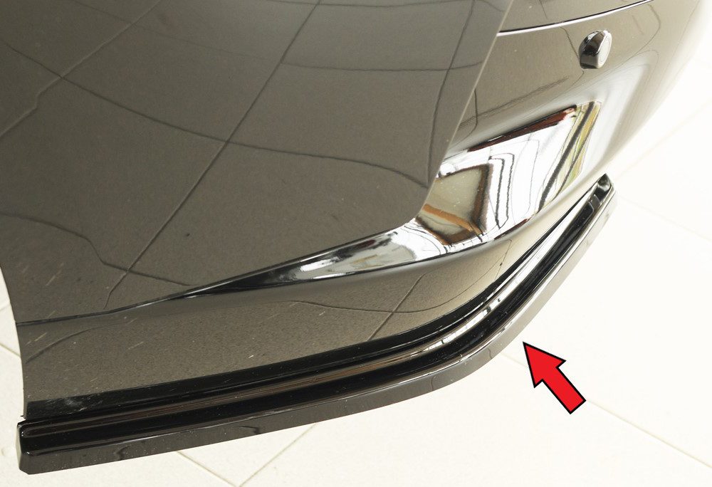 Splitter lateral trasero Rieger para BMW Serie 2 G42 – no vale para el M240i (solo coches con salidas de escape redondas)