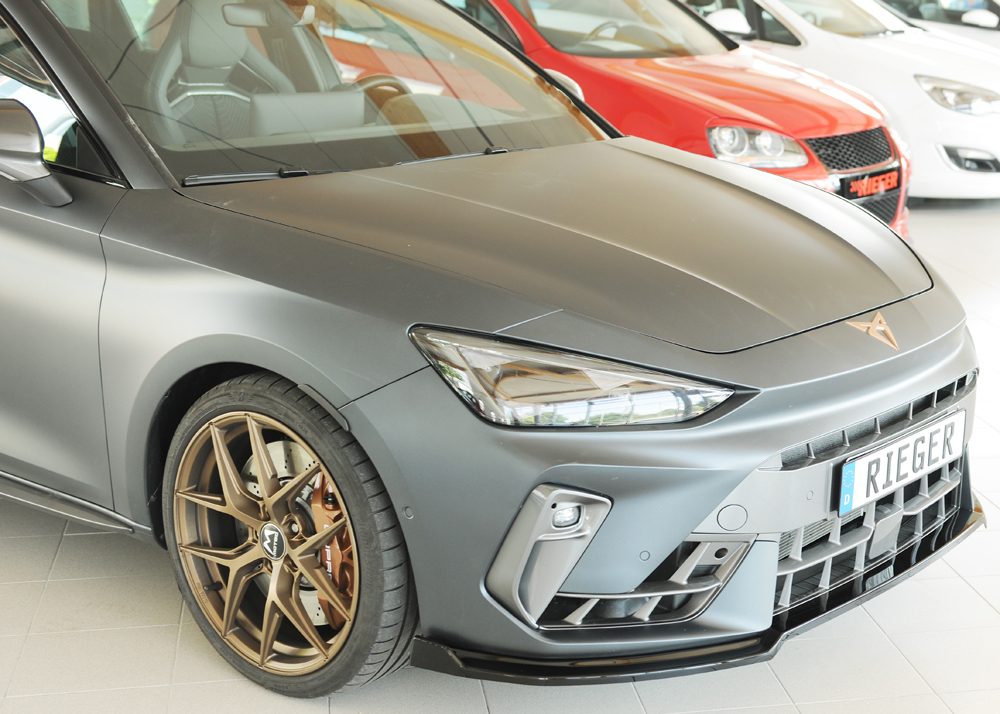 Splitter delantero Rieger para Cupra Leon KL (después del facelift)