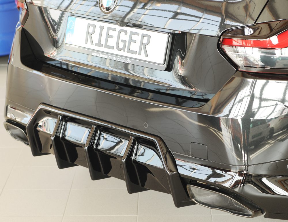 Difusor trasero Rieger para BMW Serie 2 G42 – sin enganche