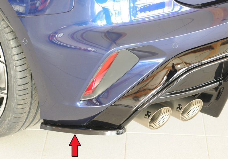 Splitter lateral trasero Rieger para Audi A3/S3 8Y (después del facelift) – Sportback