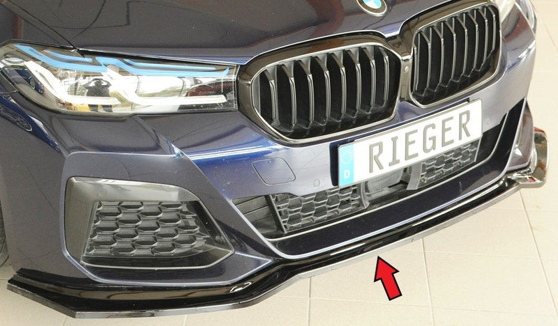 Splitter delantero Rieger para BMW Serie 5 G30/G31 (después del facelift)