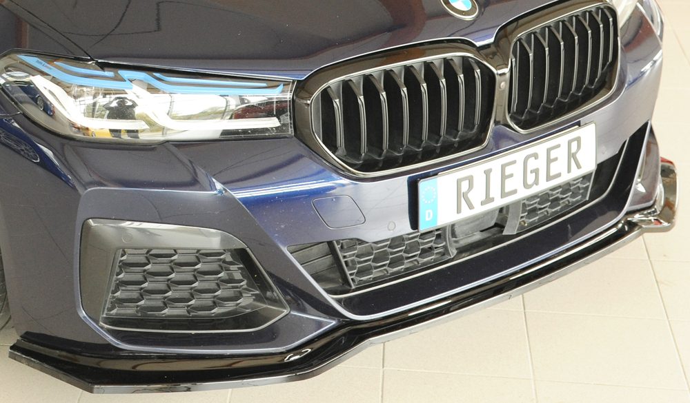 Splitter delantero Rieger para BMW Serie 5 G30/G31 (después del facelift)