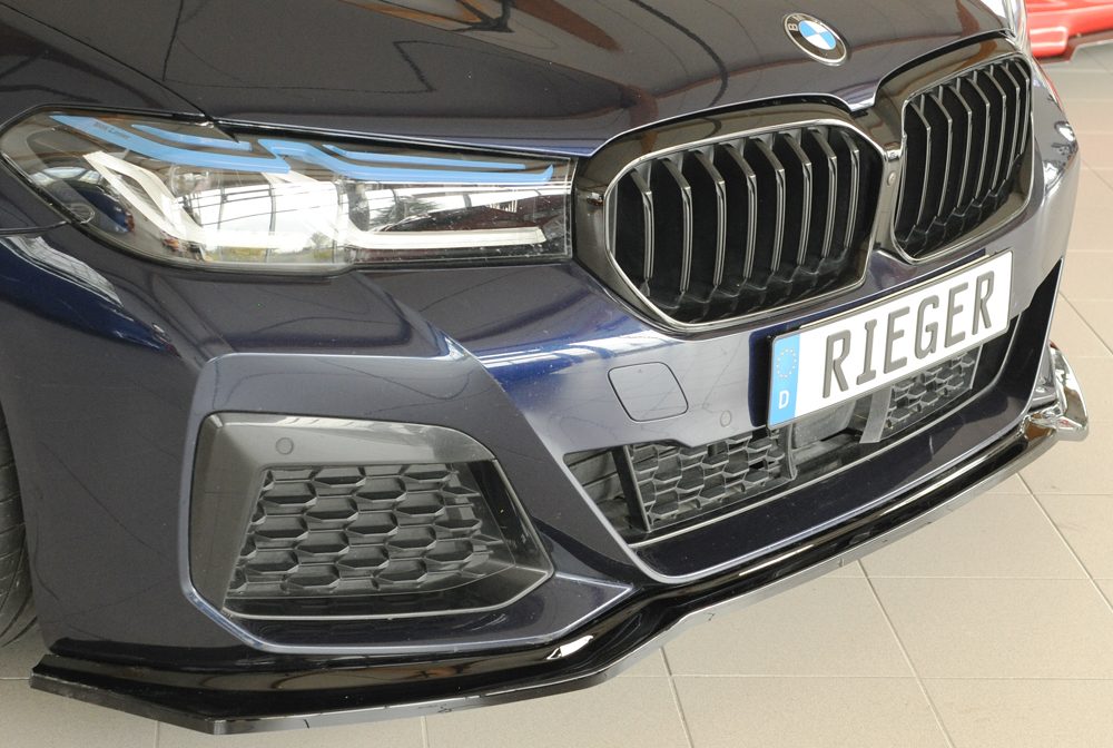 Splitter delantero Rieger para BMW Serie 5 G30/G31 (después del facelift)