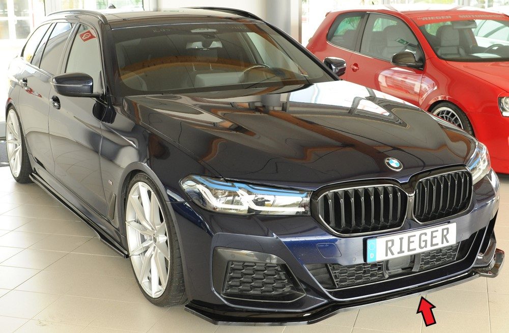 Splitter delantero Rieger para BMW Serie 5 G30/G31 (después del facelift)