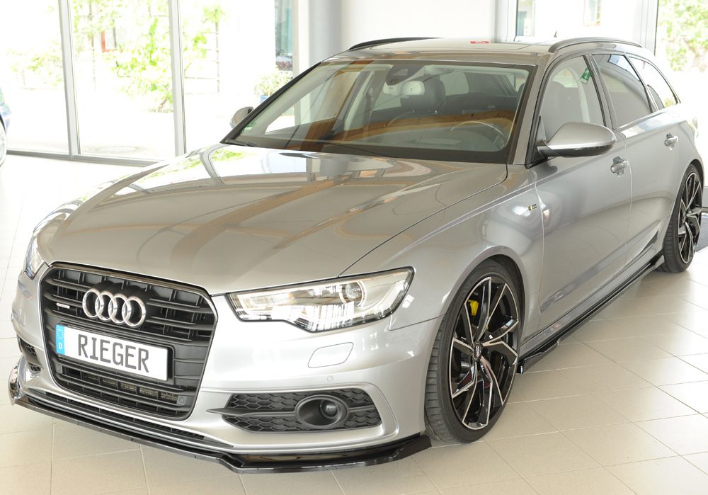 Extensión de talonera Rieger para Audi A6/S6 C7 (antes del facelift)