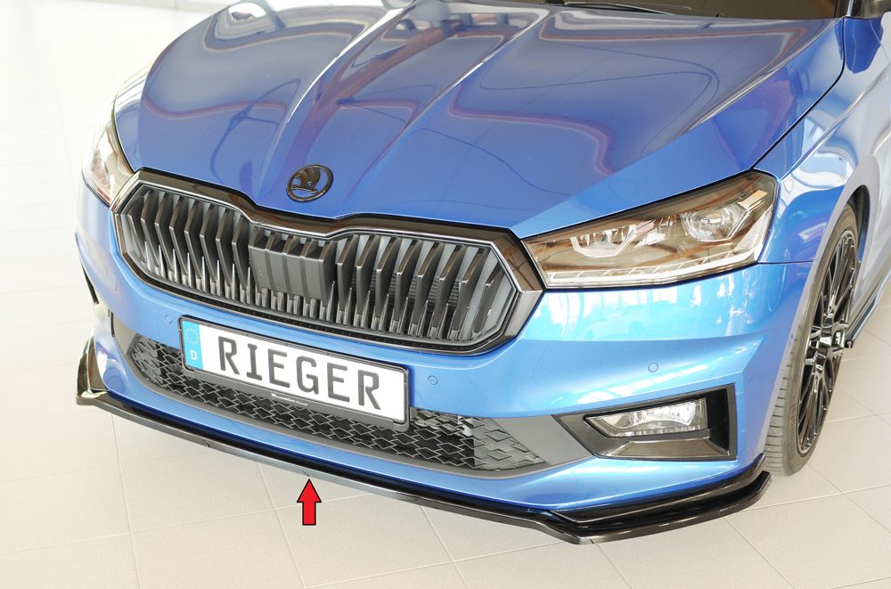Splitter Rieger para Skoda Fabia Monte Carlo PJ