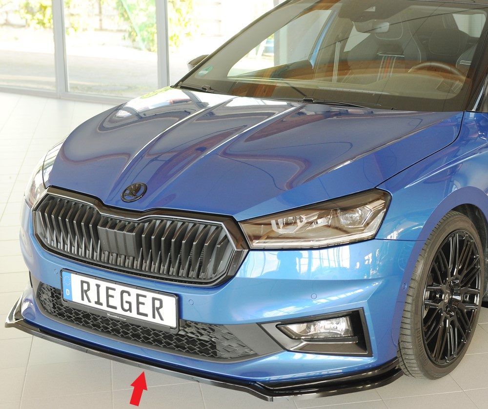 Splitter Rieger para Skoda Fabia Monte Carlo PJ