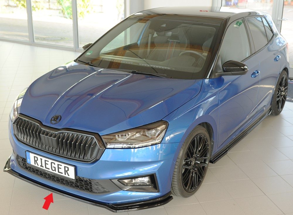 Splitter Rieger para Skoda Fabia Monte Carlo PJ