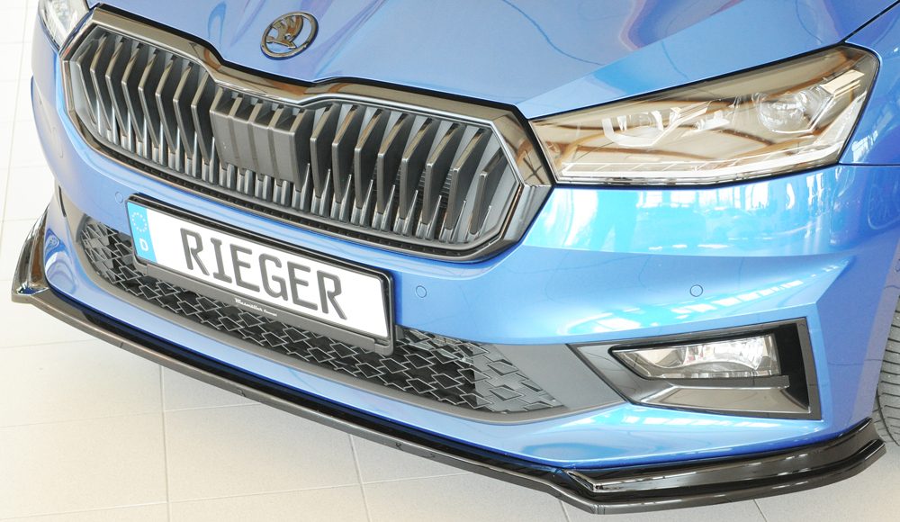 Splitter Rieger para Skoda Fabia PJ