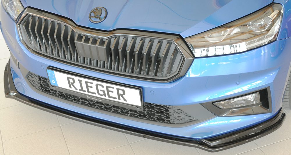 Splitter Rieger para Skoda Fabia PJ