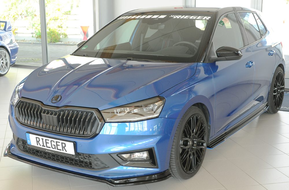 Splitter Rieger para Skoda Fabia PJ