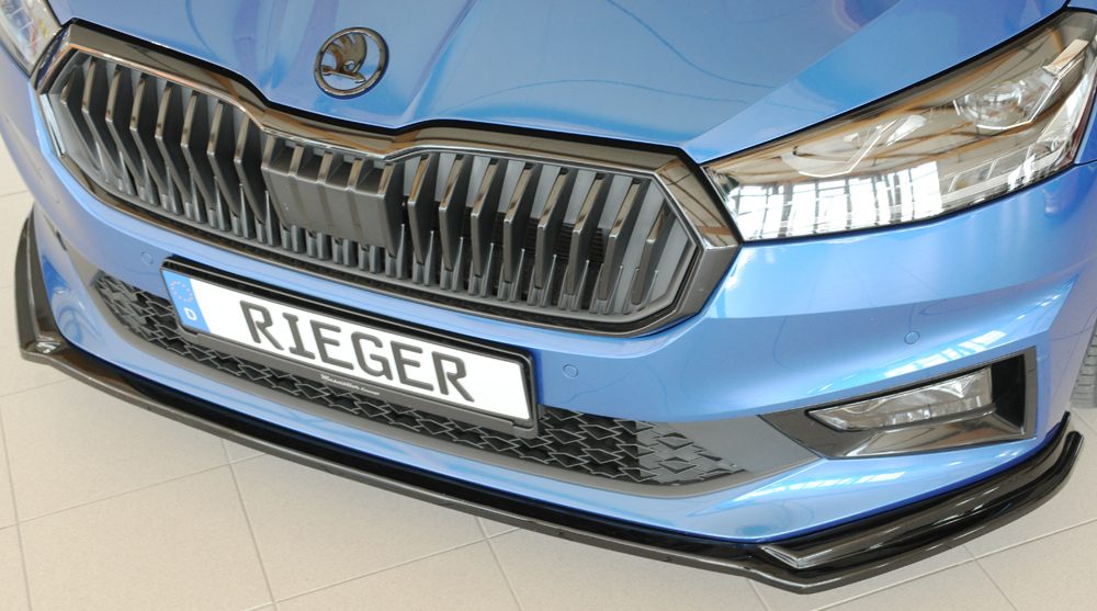 Splitter Rieger para Skoda Fabia PJ