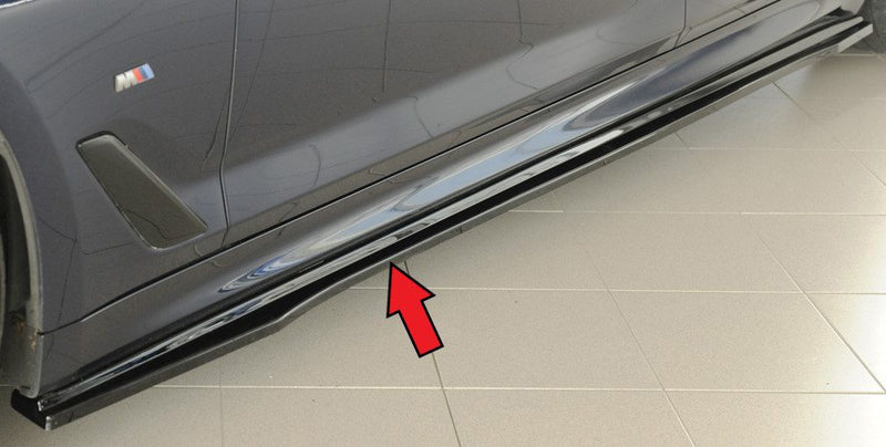 Extensión de talonera Rieger para BMW Serie 5 G30/G31