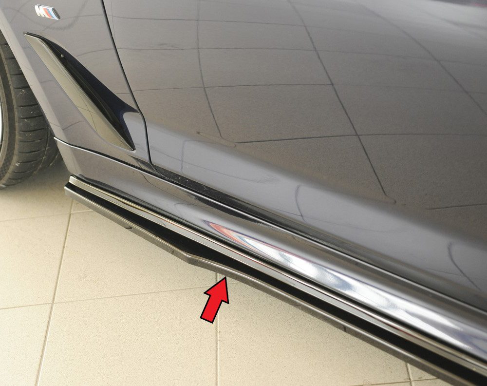 Extensión de talonera Rieger para BMW Serie 5 G30/G31