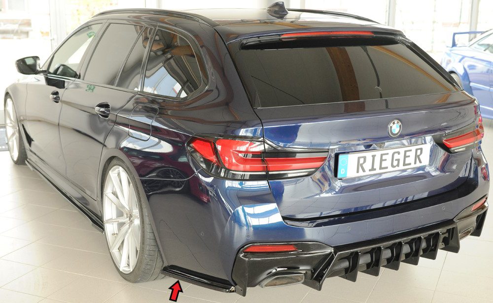 Splitter lateral trasero Rieger para BMW Serie 5 G30/G31 (después del facelift)