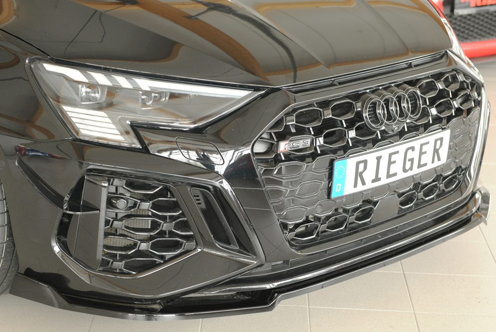 Splitter Rieger para Audi RS3 8Y (antes del facelift)