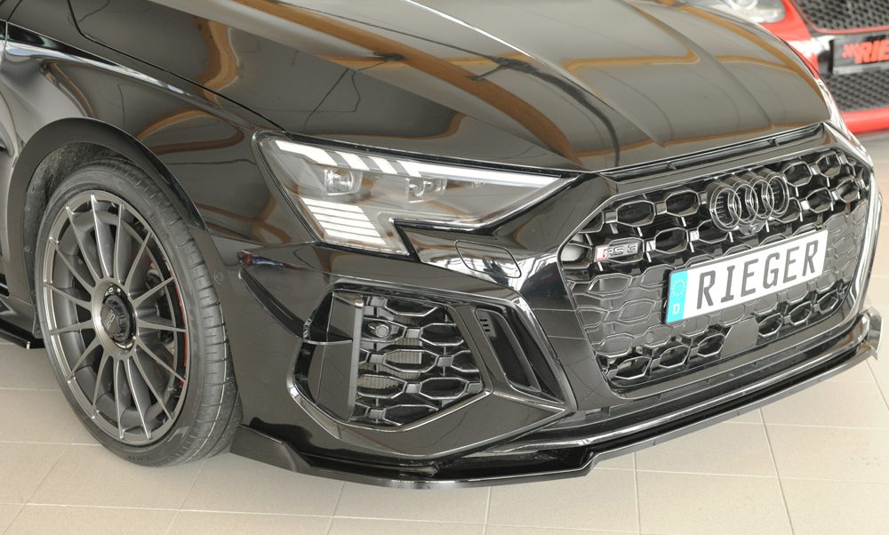 Splitter Rieger para Audi RS3 8Y (antes del facelift)