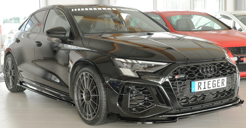Splitter Rieger para Audi RS3 8Y (antes del facelift)