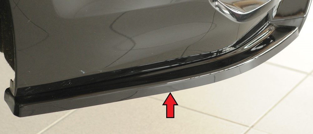 Splitter lateral trasero Rieger para Audi RS3 8Y (antes del facelift) – sedán