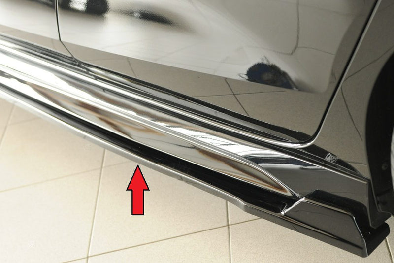 Extensión de talonera Rieger para Audi RS3 8Y