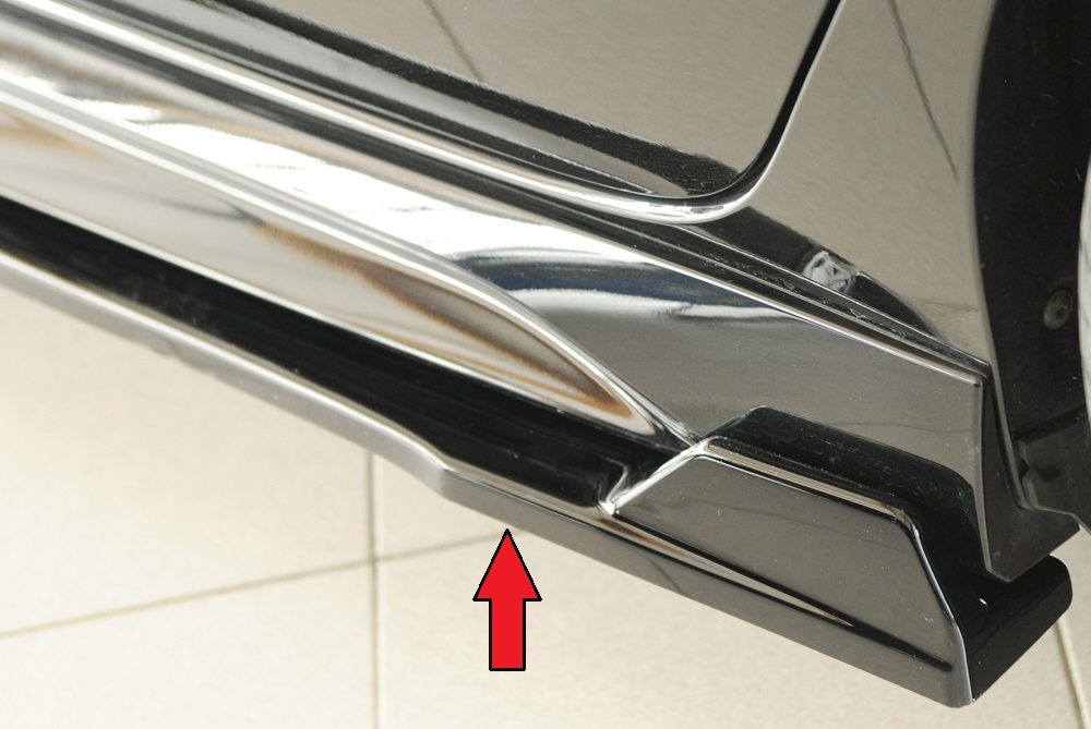 Extensión de talonera Rieger para Audi RS3 8Y