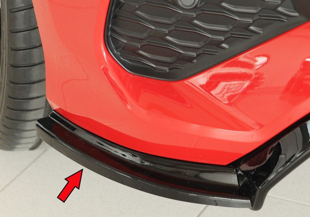 Splitter lateral trasero Rieger para Audi RS3 8Y (antes del facelift) – Sportback