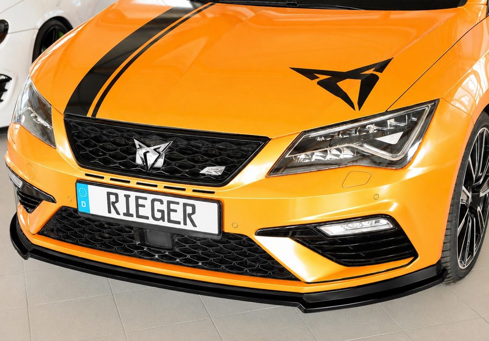 Splitter delantero Rieger para Seat Leon FR/Cupra 5F (después del facelift) – versión profunda