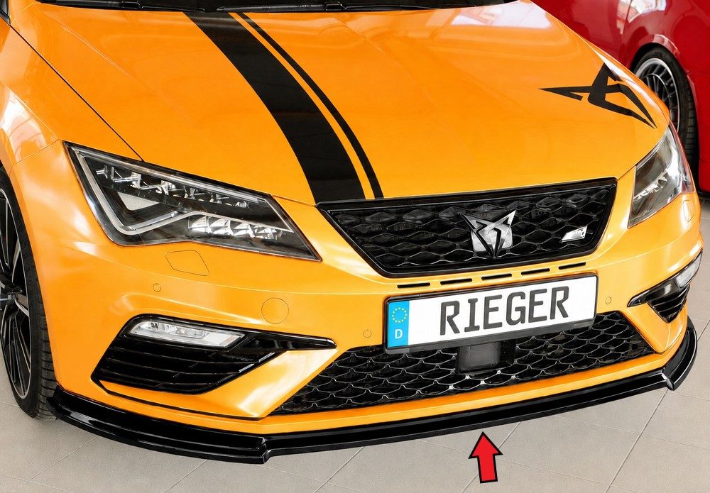 Splitter delantero Rieger para Seat Leon FR/Cupra 5F (después del facelift) – versión profunda