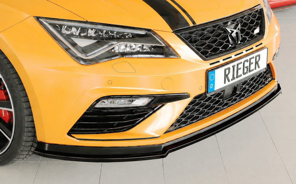 Splitter delantero Rieger para Seat Leon FR/Cupra 5F (después del facelift) – versión profunda