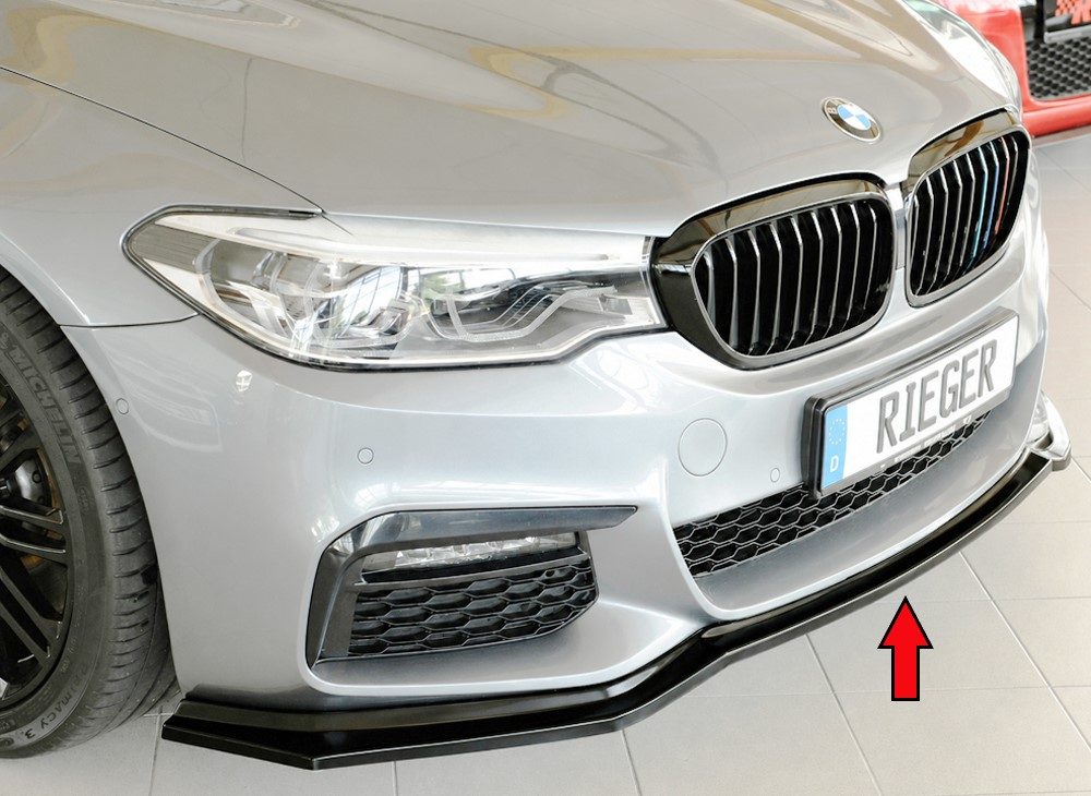 Splitter delantero Rieger para BMW Serie 5 G30/G31 (antes del facelift)