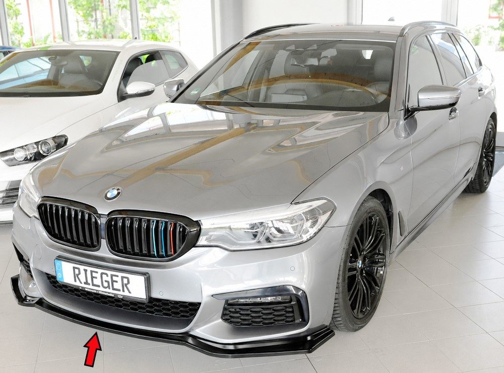 Splitter delantero Rieger para BMW Serie 5 G30/G31 (antes del facelift)
