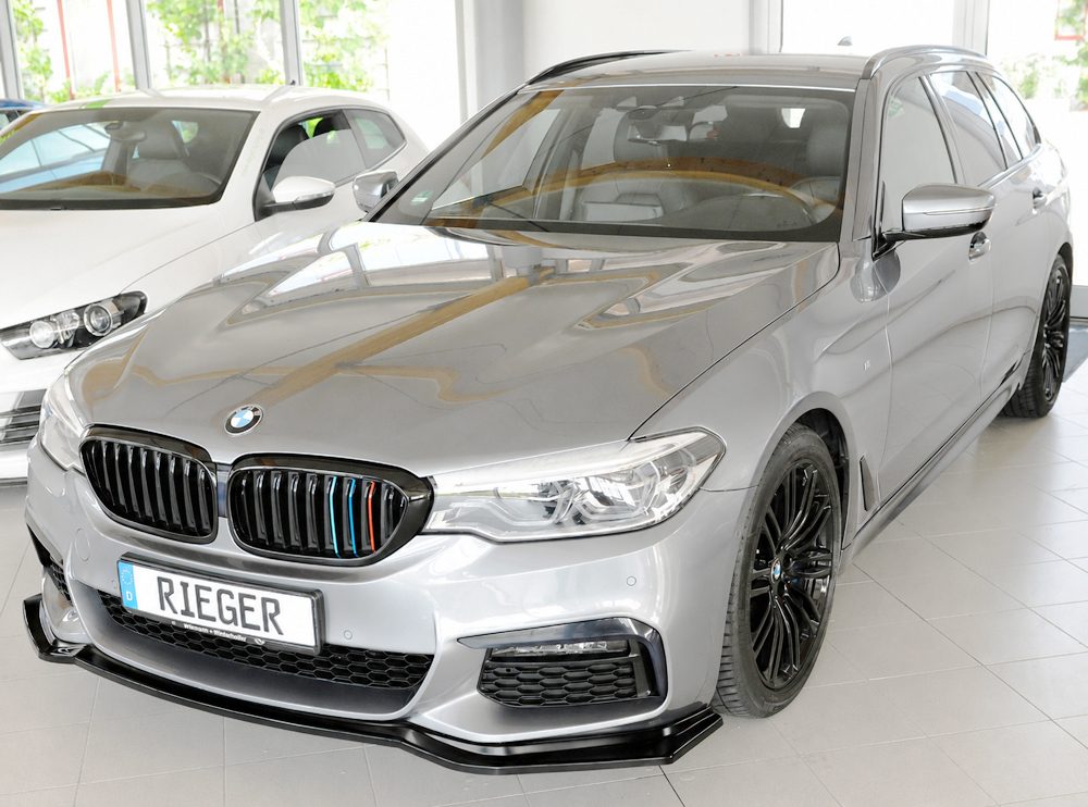 Splitter delantero Rieger para BMW Serie 5 G30/G31 (antes del facelift)