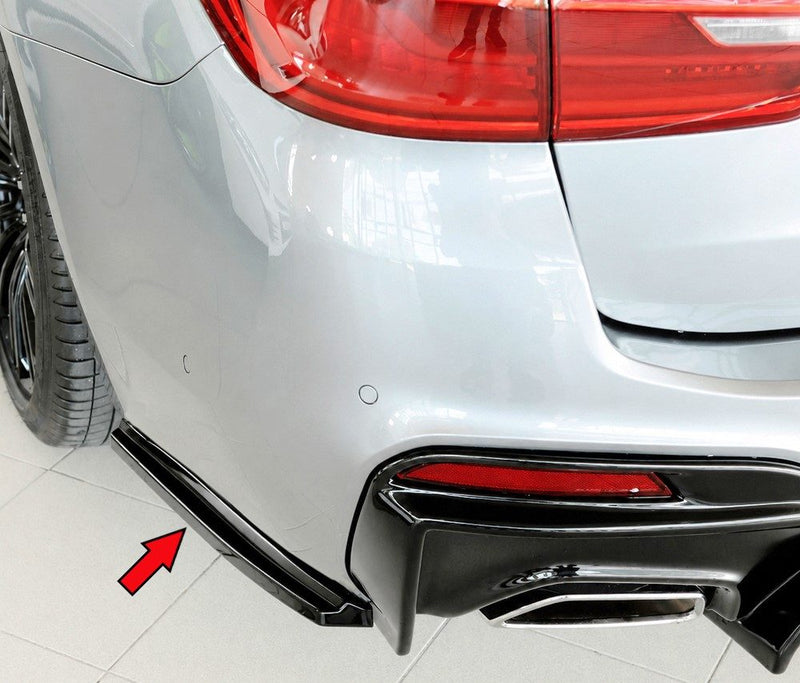Splitter lateral trasero Rieger para BMW Serie 5 G30/G31 (antes del facelift)