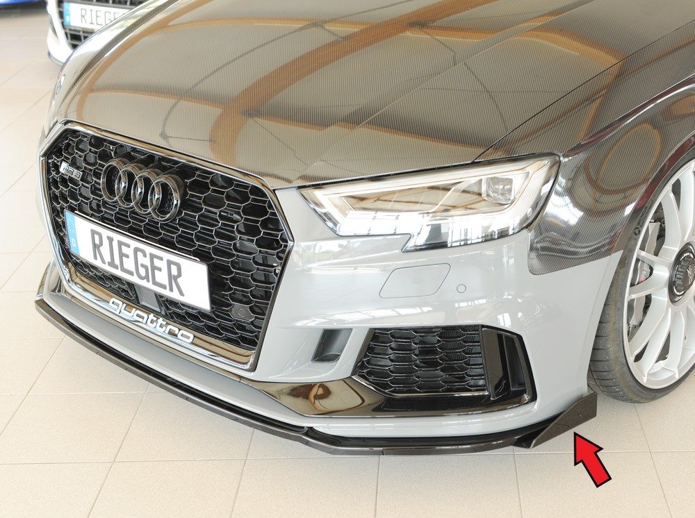Flaps laterales Rieger para Audi RS3 8V (después del facelift)