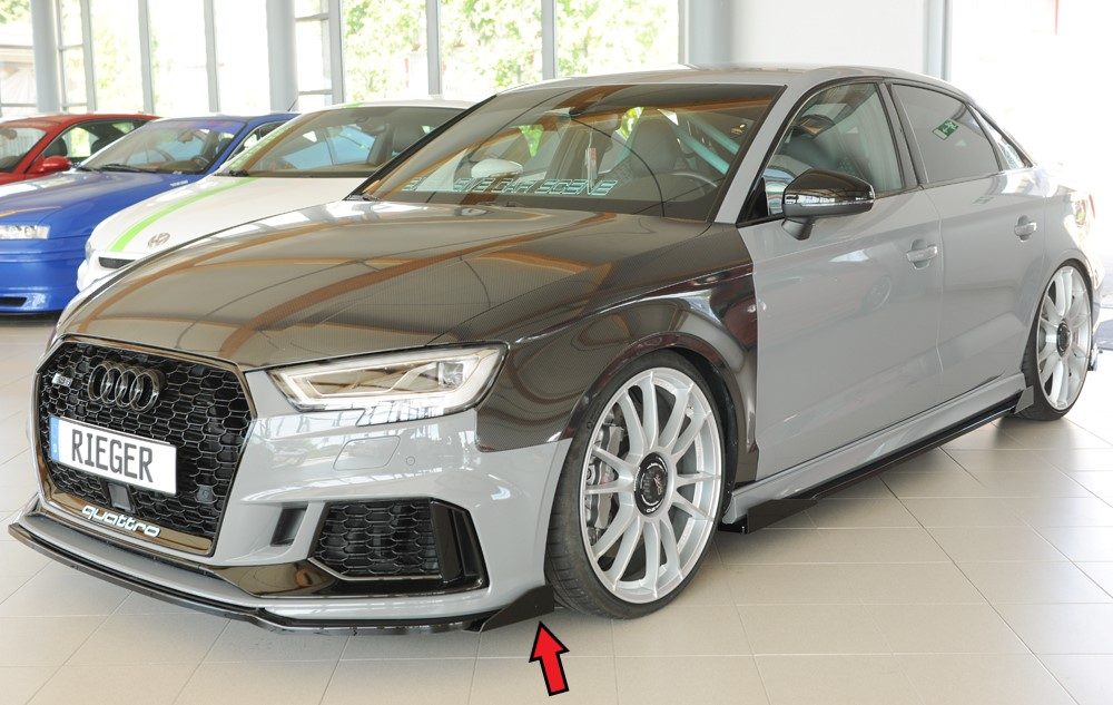 Flaps laterales Rieger para Audi RS3 8V (después del facelift)