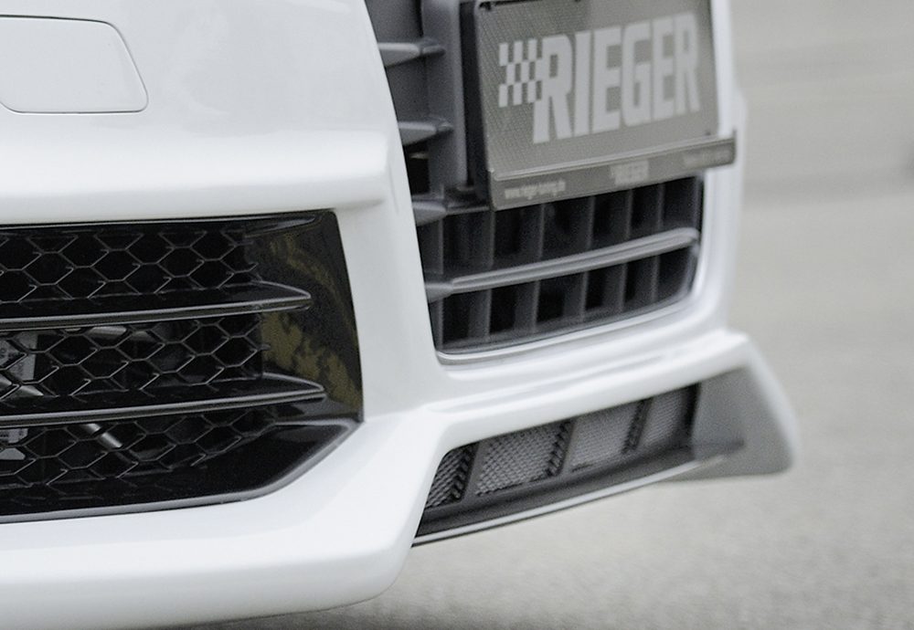 Splitter Rieger para Audi A3/S3 8V (antes del facelift)