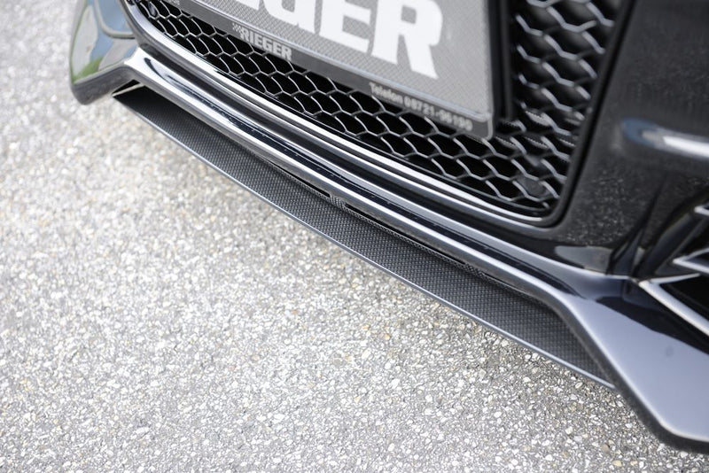Splitter Rieger para Audi A4/S4 B8 (después del facelift) – para el paragolpes delantero Rieger 55540 a 55547