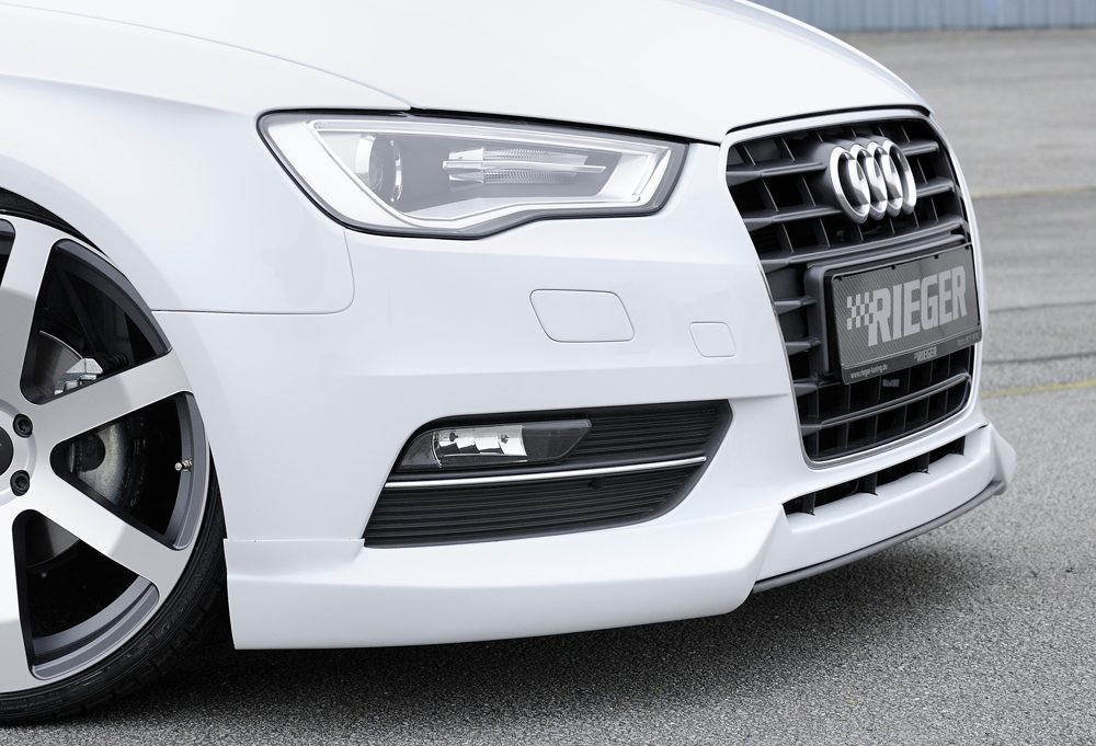 Splitter Rieger para Audi A3 8V (antes del facelift)