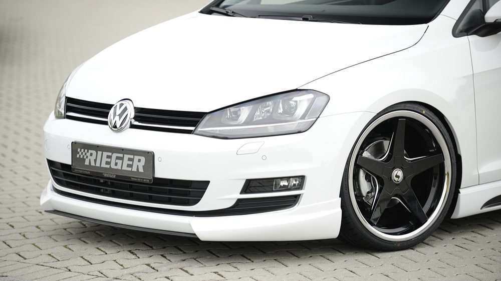 Splitter Rieger para Volkswagen Golf 7 (antes del facelift)