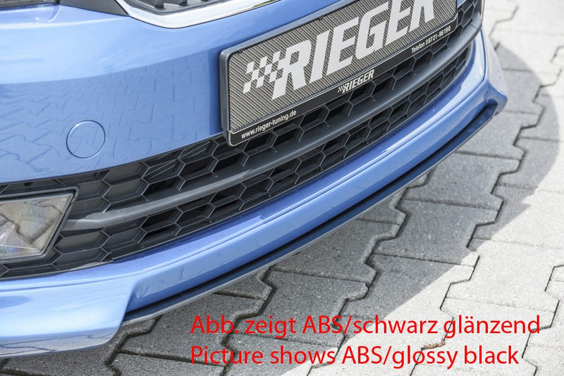 Splitter Rieger para Skoda Rapid NH