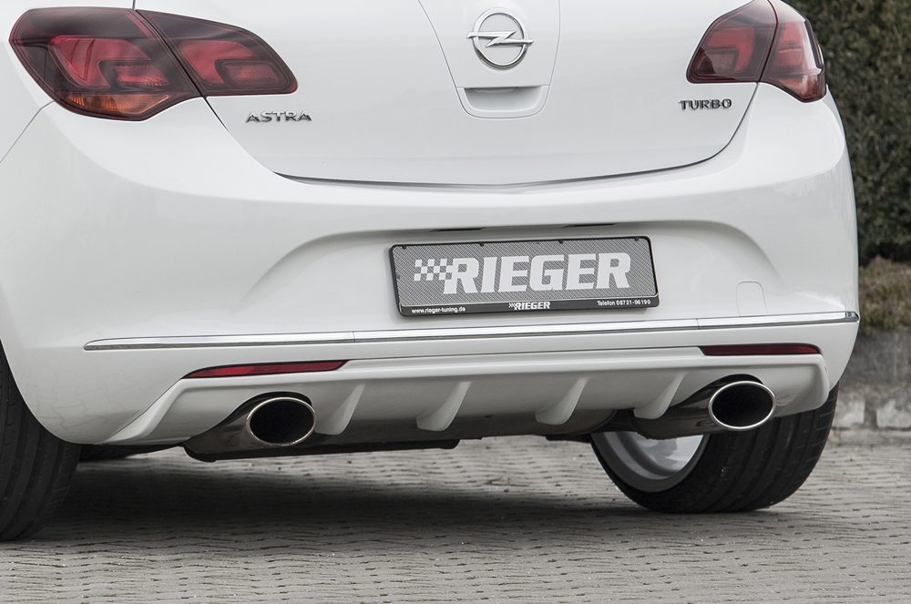Silencioso de escape Rieger para Opel Astra J