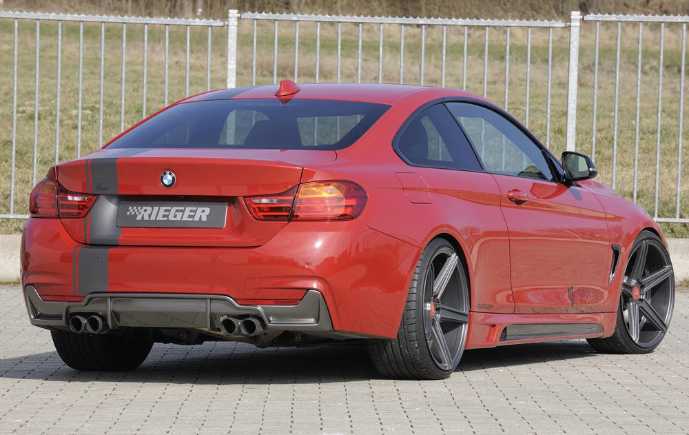 Silencioso de escape Capristo para BMW Serie 4 F32/F33 (antes del facelift)