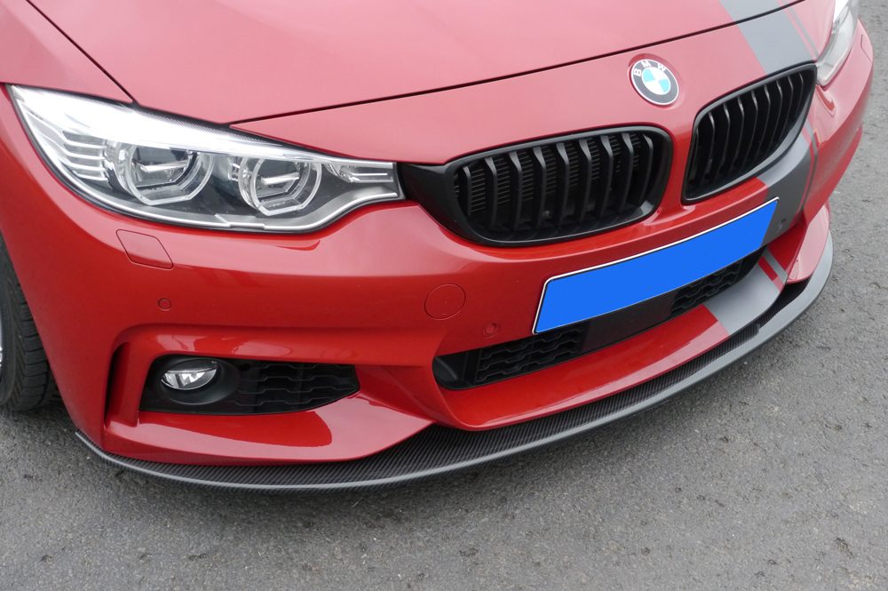 Splitter de carbono Rieger para BMW Serie 4 F32/F33/F36